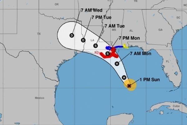 Hurricane Cone Preditcion Image